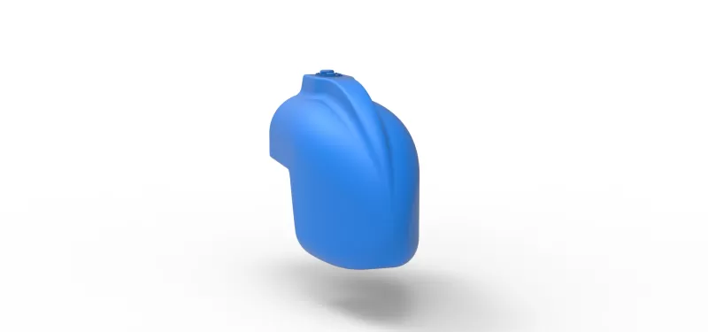 Tail tank of Silver Crown Car Scale 1:25 - Model preview 7