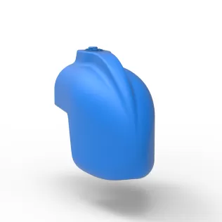 Tail tank of Silver Crown Car Scale 1:25 - Model thumbnail 7