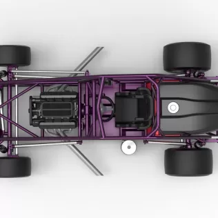 Experimental Pavement Silver Crown Car Base Version 2 Scale 1:25 - Model thumbnail 11