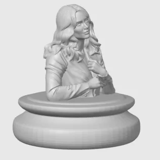 Keira Knightley 3D Bust Print - Model thumbnail 7