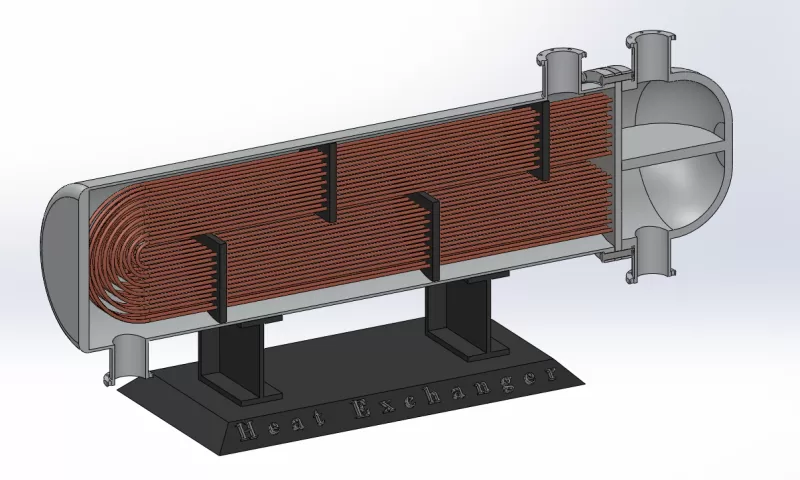 🏭✨ Industrial Flow Desk Organizer – Functional Art for Makers & - Model preview 2