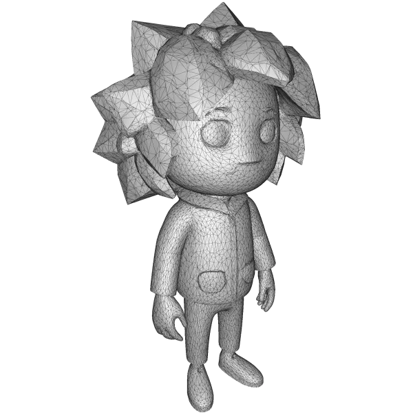 Stylized Character Kitbash Collection – High-Poly 3D Model Pack - Model preview 17