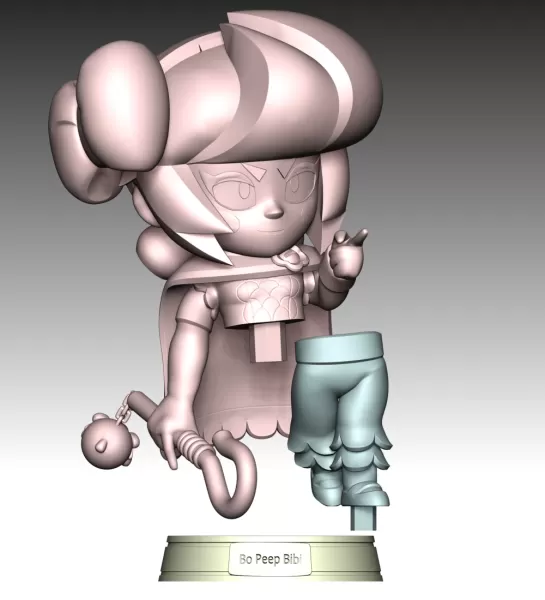 Bo Peep Bibi - Brawl Stars - Model preview 10