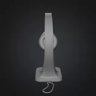 Headphone holder in Headphone Shape