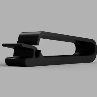 Flexible Snap-on Cable Management Clip