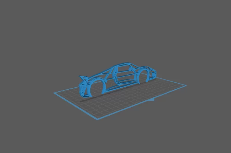 Porsche - 918 Spyder Wall Art - Model preview 1