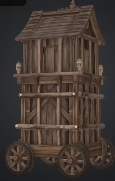 Belagerungsturn - Model preview 2
