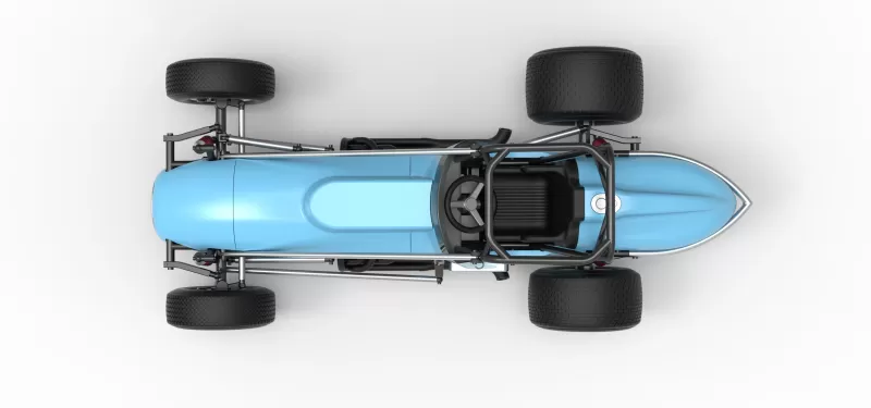 Dirt Silver Crown Champ car Scale 1:25 - Model preview 11