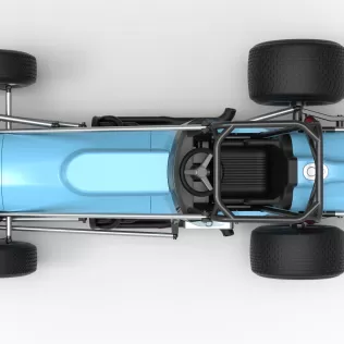 Dirt Silver Crown Champ car Scale 1:25 - Model thumbnail 11