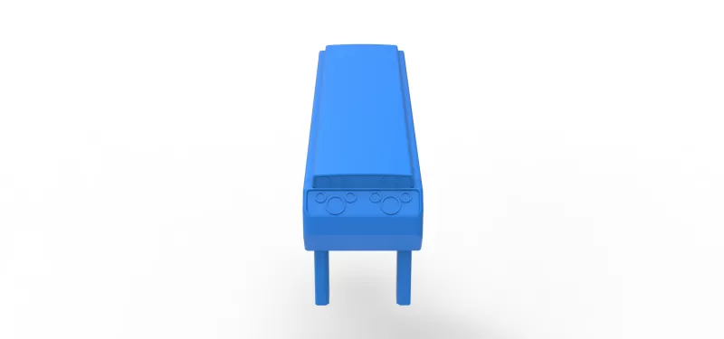Hood of Pulling tractor Version 5 Scale 1:25 - Model preview 13