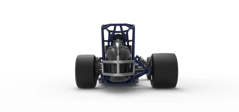 Pavement Silver Crown Car Base Version 2 Scale 1:25 - Model preview 16