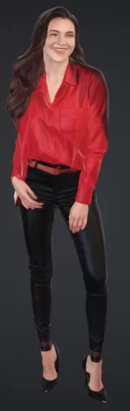 frau in enger kleidung - Model preview 1