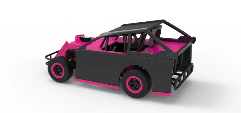 Mod Lite Race car Version 2 Scale 1:25 - Model preview 12