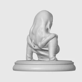 Elizabeth Olsen 3D Bust Print - Model thumbnail 6