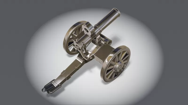 Gatling Gun #RoZ - Model preview 6