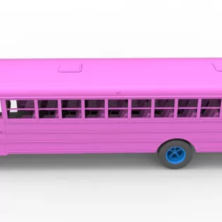 School bus for Figure 8 racing Version 2 Scale 1:25 - Model thumbnail 10