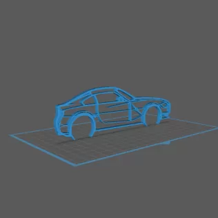 BMW - Z4M Wall Art - Model thumbnail 1