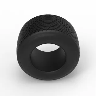 Dirt Sprint racing tire 26 Scale 1:25 - Model thumbnail 6