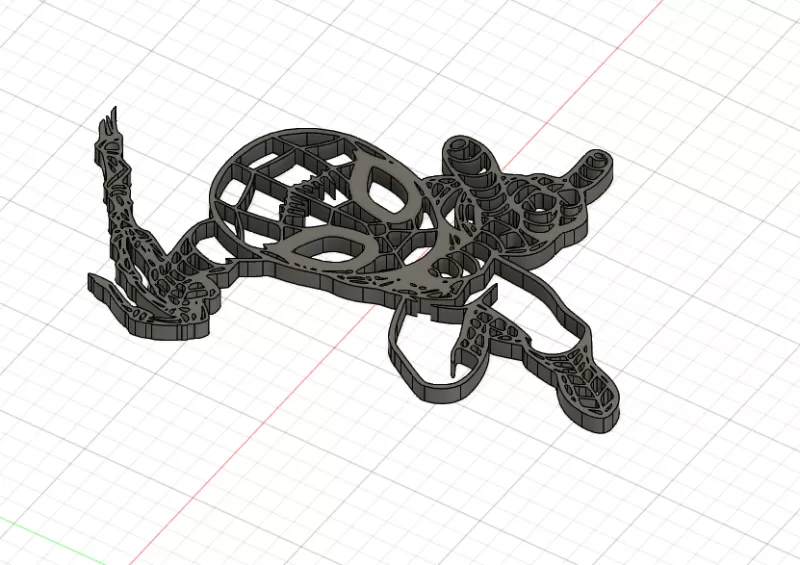 Silhouette de Spider Man - Marvel Wall art - Model preview 2