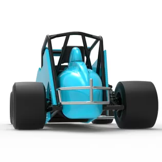Pavement Sprint car Version 2 Scale 1:25 - Model thumbnail 15