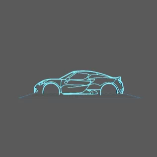 Alfa Romeo - 4C Wall Art