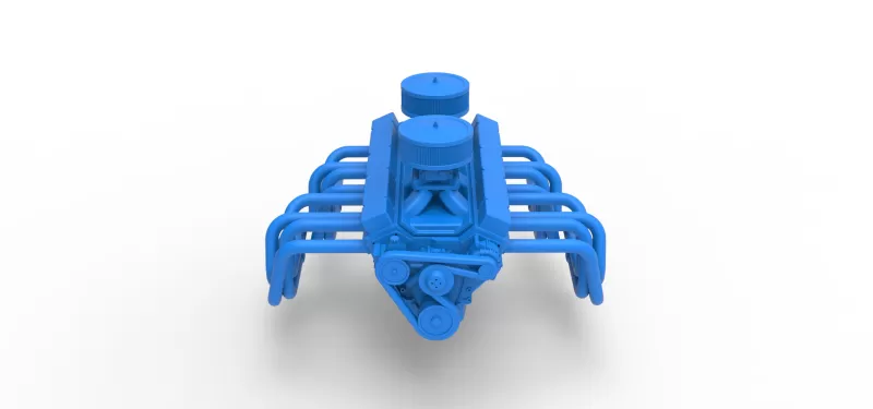 Engine V16 Scale 1:25 - Model preview 6