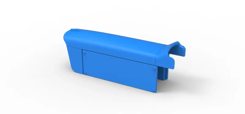 Hood of Pulling tractor Version 2 Scale 1:25 - Model preview 10