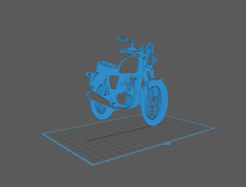 Suzuki - T500 Wall Art - Model preview 2