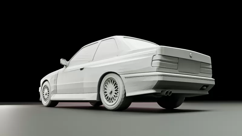 BMW M3 - Model preview 4