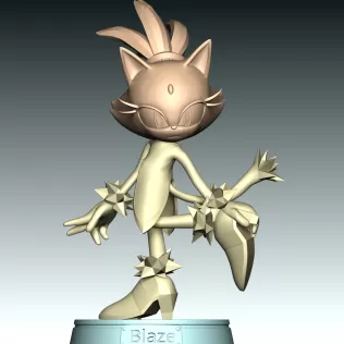 Blaze The Cat - Sonic the Hedgehog