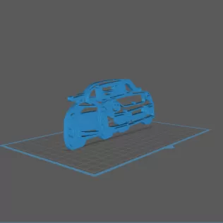 Porsche - GT3 Wall Art - Model thumbnail 1