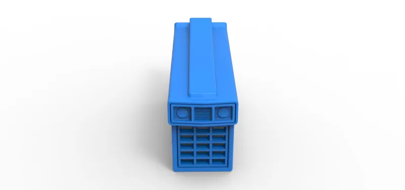 Hood of Pulling tractor Version 1 Scale 1:25 - Model preview 6
