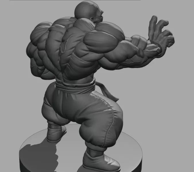 Master Roshi full Power - Model preview 4