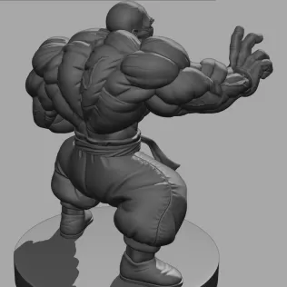 Master Roshi full Power - Model thumbnail 4