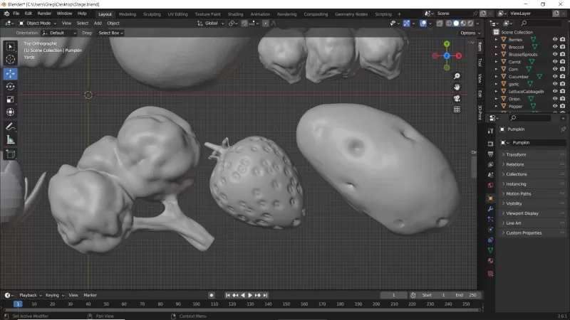 Garden Sign and Attachments - Model preview 14
