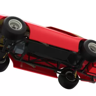 Vintage Semi-Late Model Stock Car Scale 1:25 - Model thumbnail 3