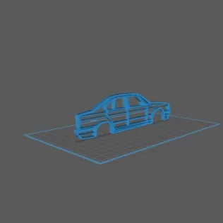 BMW - E34 Wall Art