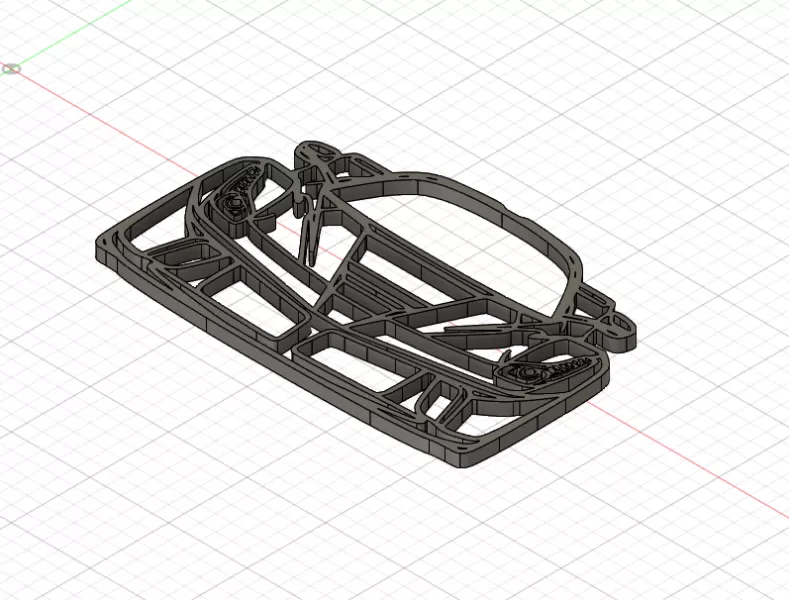 Voiture de Sport - Wall Art - Model preview 2