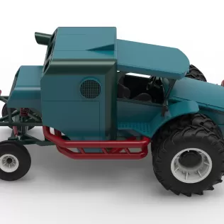 Racing Combine Harvester Version 2 Scale 1:25 - Model thumbnail 21
