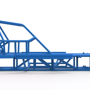 Frame of BriSCA Formula 2 Stock Car Scale 1:25 - Model thumbnail 16