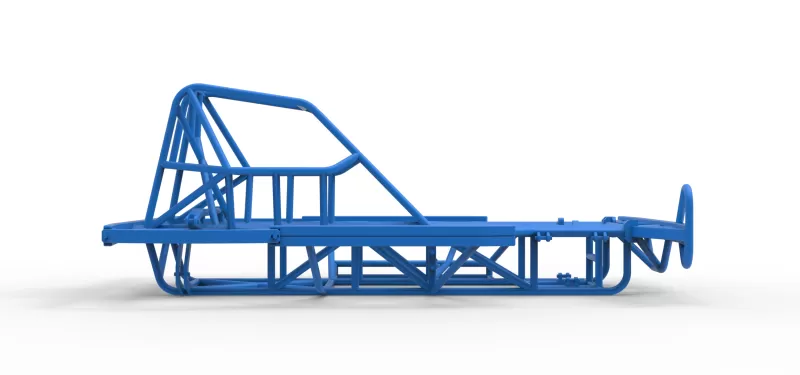 Frame of BriSCA Formula 2 Stock Car Scale 1:25 - Model preview 16