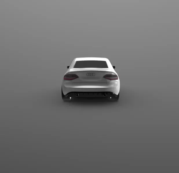 Sedan A4 - Model preview 3