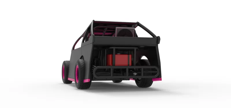 Mod Lite Race car Version 2 Scale 1:25 - Model preview 15