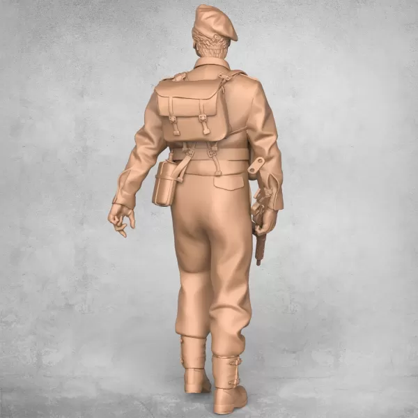 Happy Army Soldier - Model preview 2