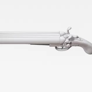 Sawed‑Off Shotgun #RoZ - Model thumbnail 4