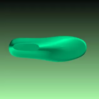 Women Sneaker Shoe Last – Colmar Inspired | 3D STL Last - Model thumbnail 5