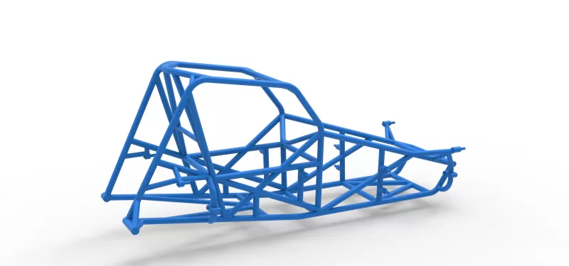 Frame for Sprint car Version 2 Scale 1:25 - Model preview 12