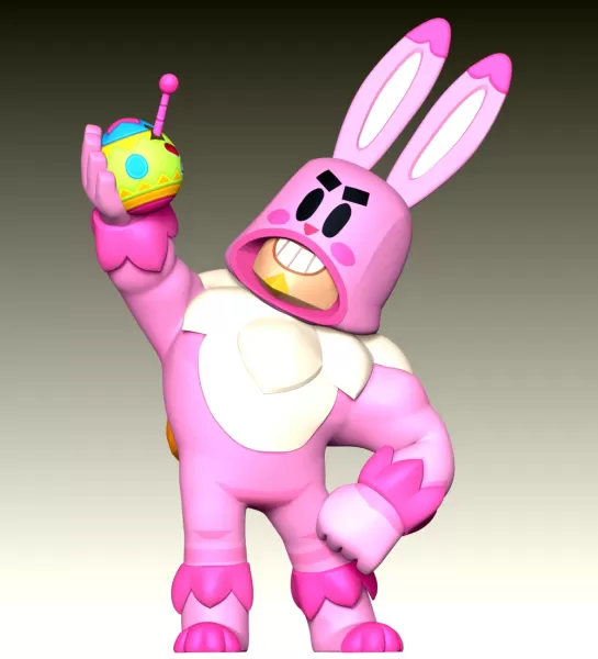 Bunny Grom - Brawl Stars - Model preview 3