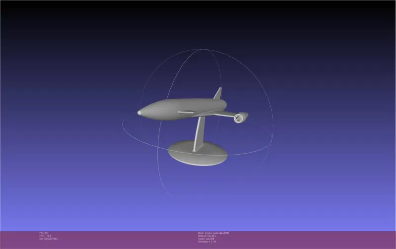 ESA Invictus Hypersonic Spaceplane Model - Model preview 6