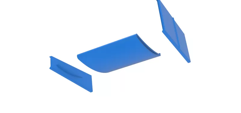 Top wing of BriSCA Formula 2 Stock Car Scale 1:25 - Model preview 16